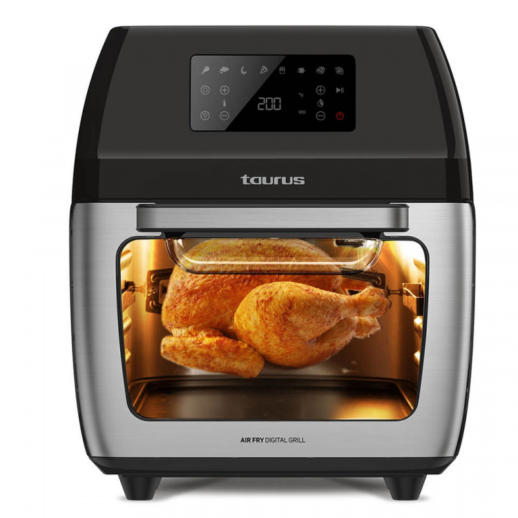 Taurus Air Fryer Uuni Digitaalinen Grilli 12L Taurus Air Fryer Uuni Digitaalinen Grilli 12L