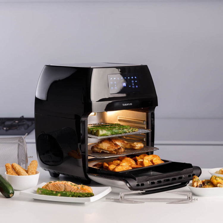 Taurus Air Fryer Uuni Digitaalinen Grilli 12L Taurus Air Fryer Uuni Digitaalinen Grilli 12L