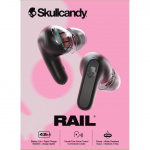 SKULLCANDY Headphone Rail True WirelessIn-Ear Black
