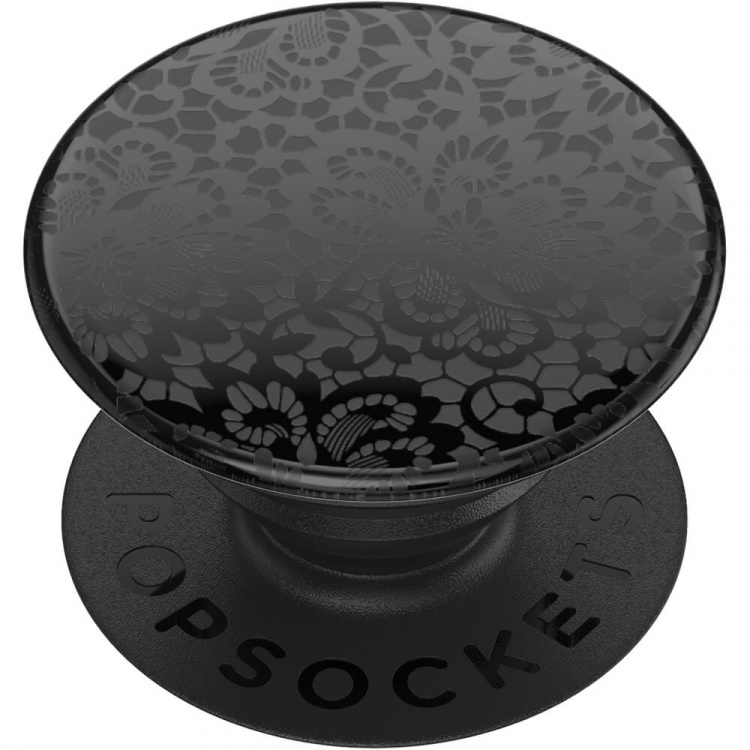 PopSockets PopGrip Lace Noir PopSockets PopGrip Lace Noir