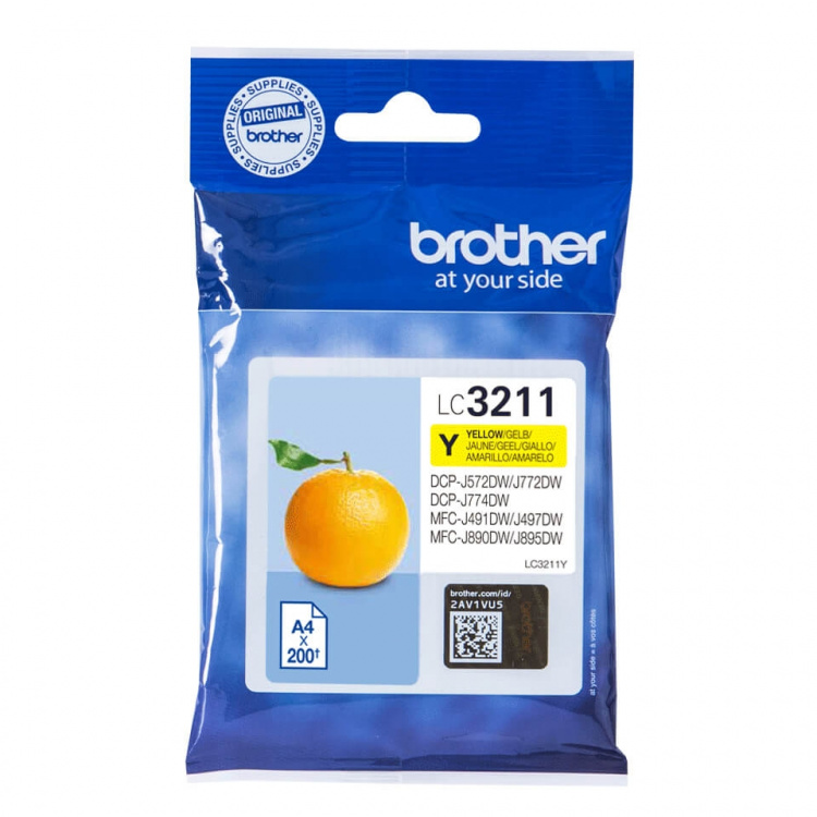 Brother Musteet LC3211Y LC-3211 Keltainen Brother Musteet LC3211Y LC-3211 Keltainen