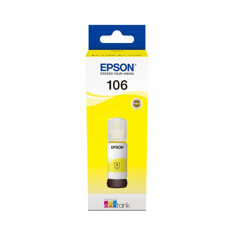 EPSON Ink C13T00R440 106 Yellow Ecotank