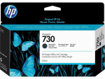 HP Musteet P2V65A 730 Mattamusta 130ml