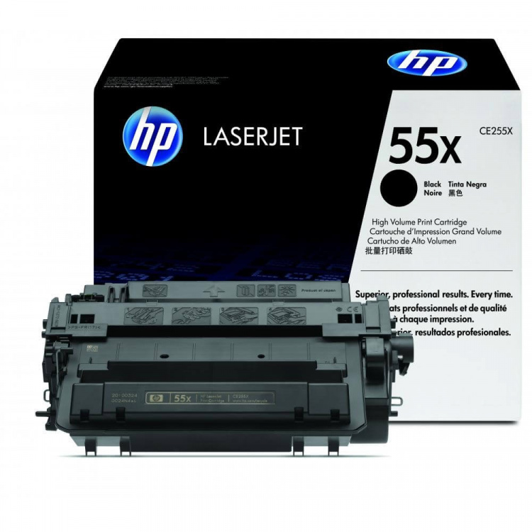 HP Toner CE255X 55X Musta HP Toner CE255X 55X Musta