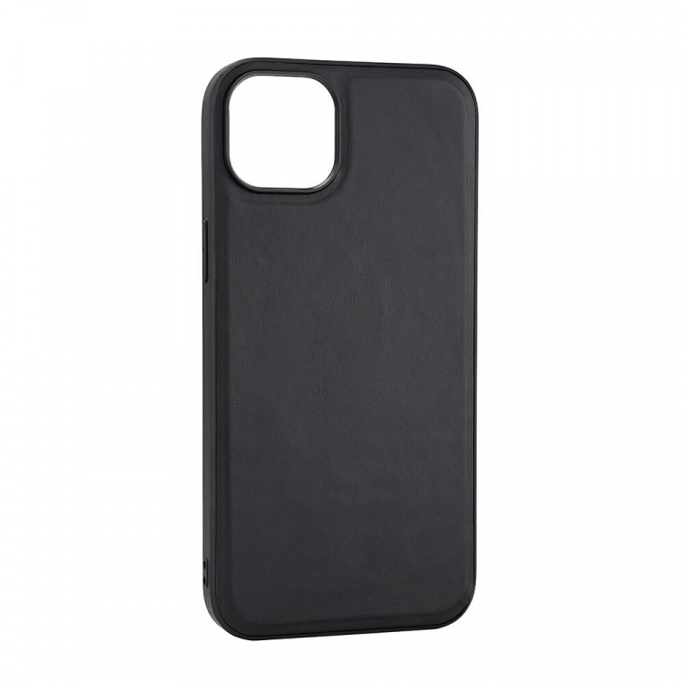 Buffalo Backcover Leather MagSeries iPhone 15 Plus Black Buffalo Backcover Leather MagSeries iPhone 15 Plus Black
