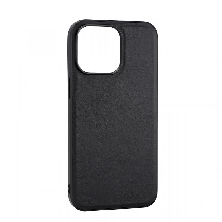Buffalo Backcover Leather MagSeries iPhone 15 Pro Max Black Buffalo Backcover Leather MagSeries iPhone 15 Pro Max Black