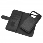 GEAR 2in1 3 card Recycled MagSerie iPhone 15 Pro Black
