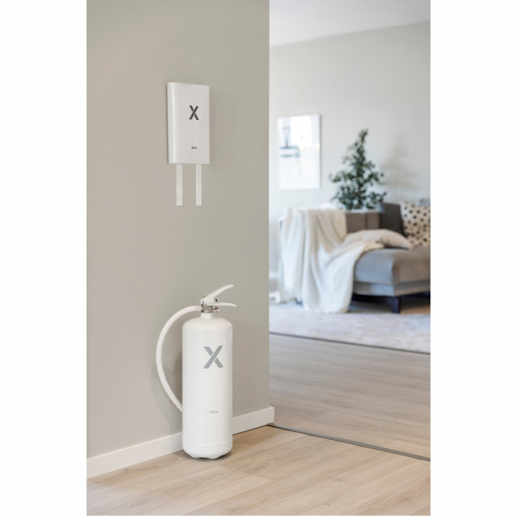 nexa FB-120 VHD Brandfilt Silikon Vit 120x120 Box nexa FB-120 VHD Brandfilt Silikon Vit 120x120 Box