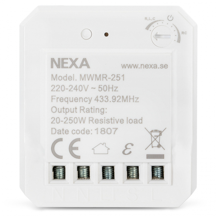 nexa MWMR-251 Dosdimmer för strömbr