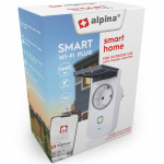 Alpina WiFi Outdoor Smart Plug 3680W + energiamittaus
