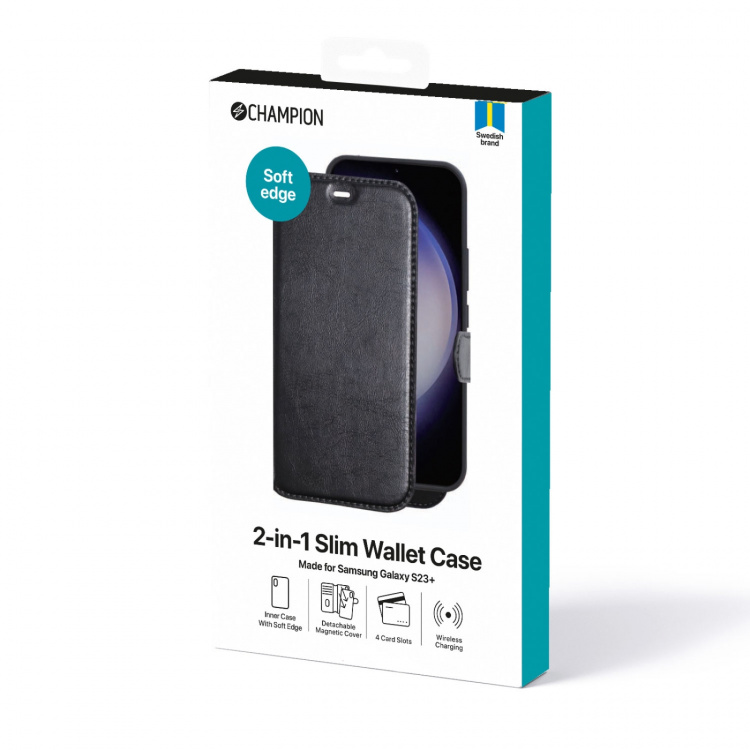 Champion 2-in-1 Slim Wallet Case Galaxy S23+ Champion 2-in-1 Slim Wallet Case Galaxy S23+