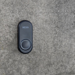 nexa MLT-1925 Dörrklocka tryckknapp Svart