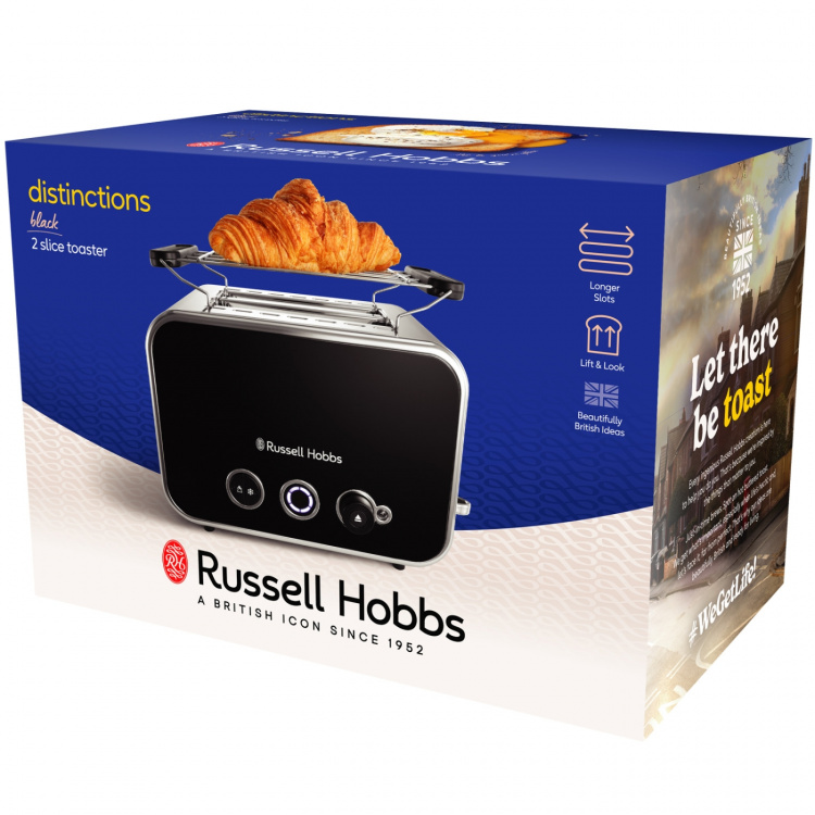 Russell Hobbs Brödrost Distinctions 2S Toaster Black 26430-56