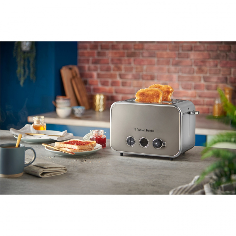 Russell Hobbs Brödrost Distinctions 2S Toaster Titanium 26432-56 Russell Hobbs Brödrost Distinctions 2S Toaster Titanium 26432-56