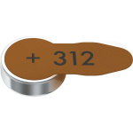 Varta Sinkki-Ilma Paristo PR41 Tyyppi 312 | 1.45 V DC | 6 - Läpipainopakkaus | Kuulolaite | Ruskea Varta Sinkki-Ilma Paristo PR41 Tyyppi 312 | 1.45 V DC | 6 - Läpipainopakkaus | Kuulolaite | Ruskea