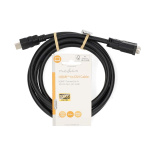 Nedis HDMI™ -kaapeli | HDMI™ liitin | DVI-D 24+1-Pin Uros | 1080p | Niklattu | 2.00 m | Suora | PVC | Musta | Label