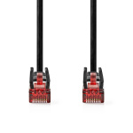 Nedis CAT6 Verkkokaapeli | RJ45 uros | RJ45 uros | U/UTP | 1.00 m | Pyöreä | PVC | Musta | Label Nedis CAT6 Verkkokaapeli | RJ45 uros | RJ45 uros | U/UTP | 1.00 m | Pyöreä | PVC | Musta | Label