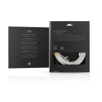 Nedis CAT6a verkkokaapeli | S/FTP | RJ45 uros | RJ45 uros | 5.00 m | Snagless | Pyöreä | Punottu / PVC | Hopea | Laatikko kannella ja ikkunalla Nedis CAT6a verkkokaapeli | S/FTP | RJ45 uros | RJ45 uros | 5.00 m | Snagless | Pyöreä | Punottu / PVC | Hopea | Laatikko kannella ja ikkunalla