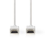 Nedis High Speed HDMI ™ Kaapeli Ethernet | HDMI™ liitin | HDMI™ liitin | 4K@30Hz | ARC | 10.2 Gbps | 2.00 m | Pyöreä | PVC | Valkoinen | Laatikko Nedis High Speed HDMI ™ Kaapeli Ethernet | HDMI™ liitin | HDMI™ liitin | 4K@30Hz | ARC | 10.2 Gbps | 2.00 m | Pyöreä | PVC | Valkoinen | Laatikko