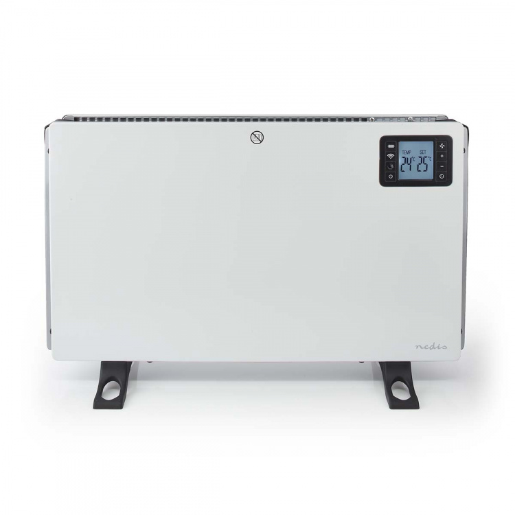 Nedis SmartLife Konvektiolämmitin | 2000 W | 3 Lämpöasetusta | LCD | 5 - 37 °C | Säädettävä termostaatti | Valkoinen Nedis SmartLife Konvektiolämmitin | 2000 W | 3 Lämpöasetusta | LCD | 5 - 37 °C | Säädettävä termostaatti | Valkoinen
