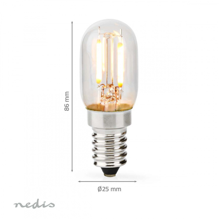 Nedis Liesituulettimen Lamppu | LED | E14 | 2 W | T25