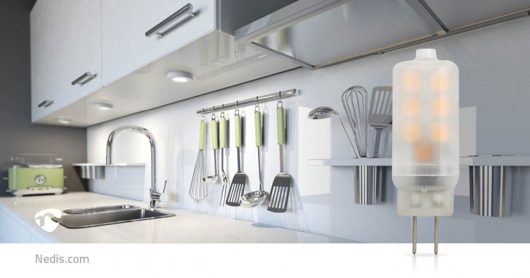 Nedis LED Valaisin G4 | 1.5 W | 120 lm | 2700 K | Lämmin Valkoinen | Pakkauksessa olevien lamppujen määrä: 1 kpl Nedis LED Valaisin G4 | 1.5 W | 120 lm | 2700 K | Lämmin Valkoinen | Pakkauksessa olevien lamppujen määrä: 1 kpl