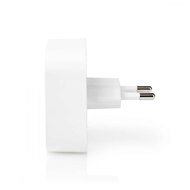 Nedis SmartLife Yhdyskäytävä | Bluetooth® / Zigbee 3.0 | 50 Laitetta | Verkkovirtakäyttöinen | Android™ / IOS | Valkoinen