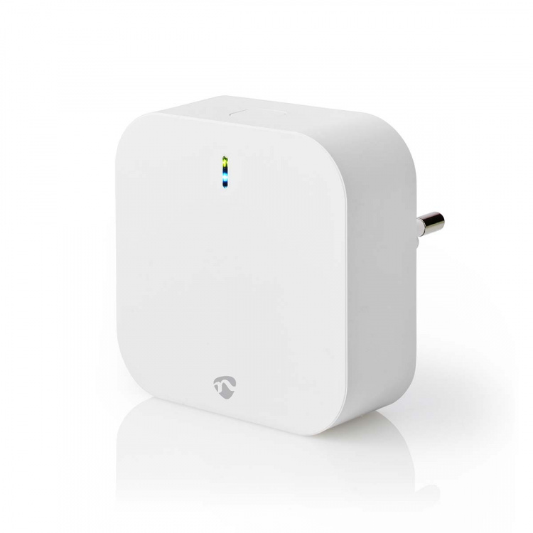 Nedis SmartLife Yhdyskäytävä | Bluetooth® / Zigbee 3.0 | 50 Laitetta | Verkkovirtakäyttöinen | Android™ / IOS | Valkoinen