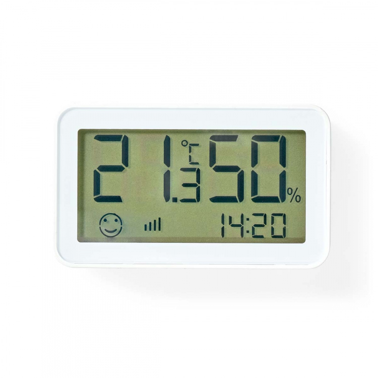 Nedis SmartLife-ilmastoanturi | Zigbee 3.0 | Paristokäyttöinen | Android™ / IOS | Valkoinen Nedis SmartLife-ilmastoanturi | Zigbee 3.0 | Paristokäyttöinen | Android™ / IOS | Valkoinen