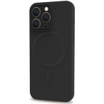 Celly Cromomag Magnetic Soft rubber case MagSafe iPhone 15 Pro Svart Celly Cromomag Magnetic Soft rubber case MagSafe iPhone 15 Pro Svart