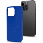 Celly Cromomag Soft rubber case MagSafe iPhone 15 Pro Blå  Celly Cromomag Soft rubber case MagSafe iPhone 15 Pro Blå