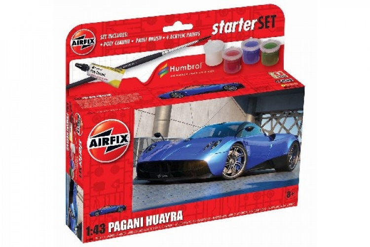 AIRFIX Small Starter Set 1:43 Pagani Huayra, new AIRFIX Small Starter Set 1:43 Pagani Huayra, new