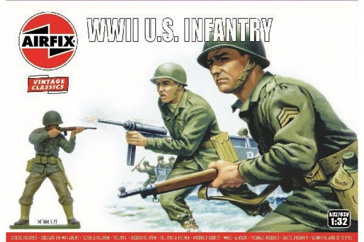 AIRFIX WWII U.S. Infantry