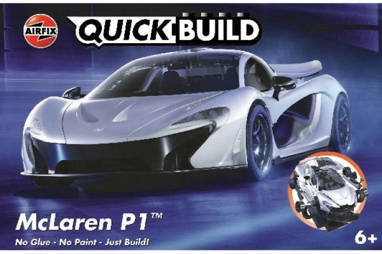 AIRFIX Quickbuild McLaren P1, white AIRFIX Quickbuild McLaren P1, white