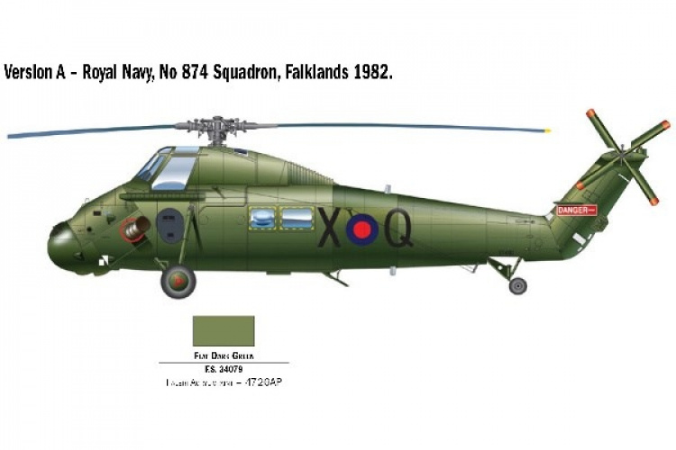 ITALERI 1:48 Wessex UH.5