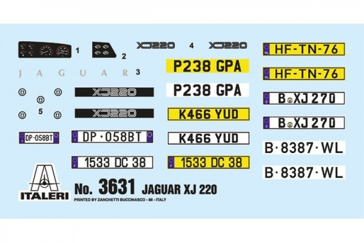 ITALERI 1:24 Jaguar XJ 220