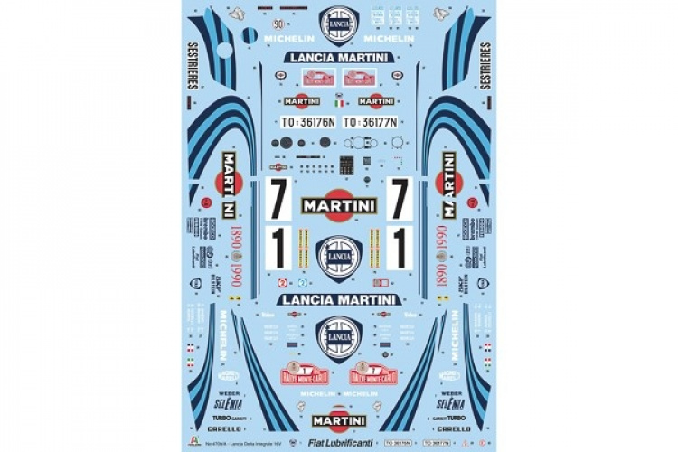 ITALERI 1:12 Lancia Delta HF Integrale 16V