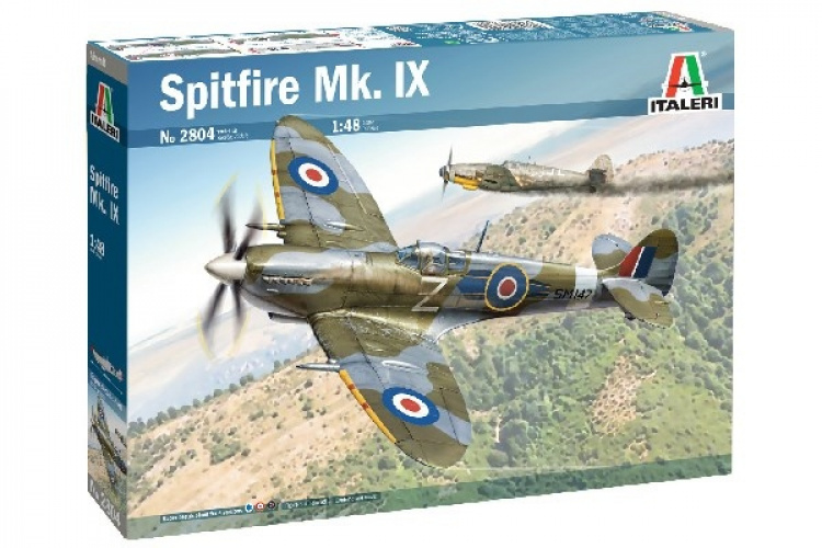 ITALERI 1:48 Spitfire Mk. IX ITALERI 1:48 Spitfire Mk. IX