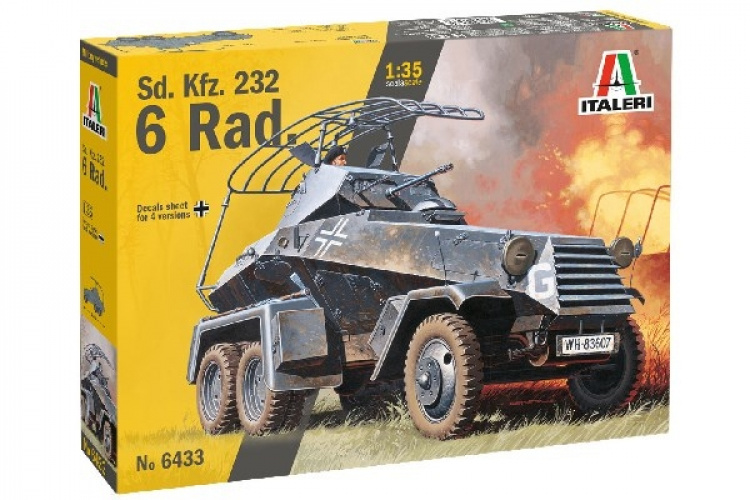 ITALERI 1:35 Sd.Kfz. 232 - 6 Rad ITALERI 1:35 Sd.Kfz. 232 - 6 Rad