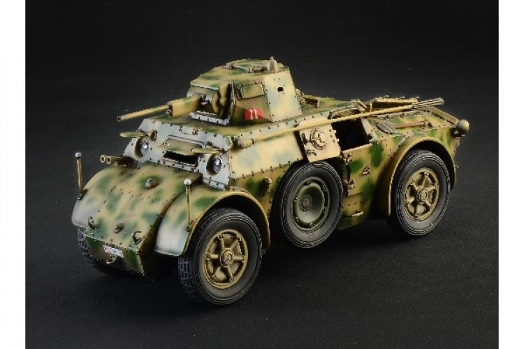 ITALERI 1:35 AB 41 with Bersaglieri Italian Infantry ITALERI 1:35 AB 41 with Bersaglieri Italian Infantry