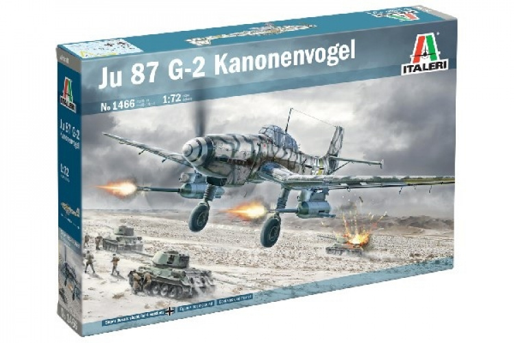 ITALERI 1:72 Junker Ju-87G-2 Kanonenvogel ITALERI 1:72 Junker Ju-87G-2 Kanonenvogel