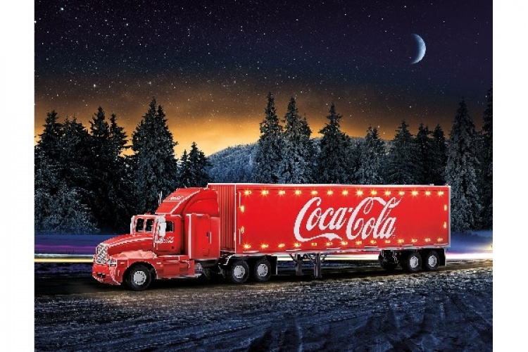 Revell 3D Puzzle Coca-Cola Truck LED
