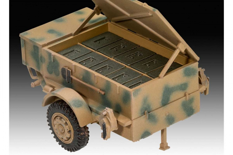 Revell sWs with 3.7cm Flak 43 & Ammunition Trailer