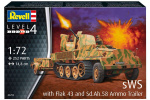 Revell sWs with 3.7cm Flak 43 & Ammunition Trailer