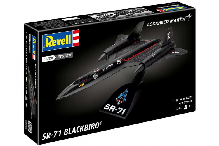 Revell Lockheed SR-71 Blackbird easy-click-system Revell Lockheed SR-71 Blackbird easy-click-system
