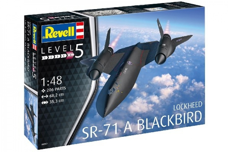 Revell Lockheed SR-71 Blackbird 1:48 Revell Lockheed SR-71 Blackbird 1:48