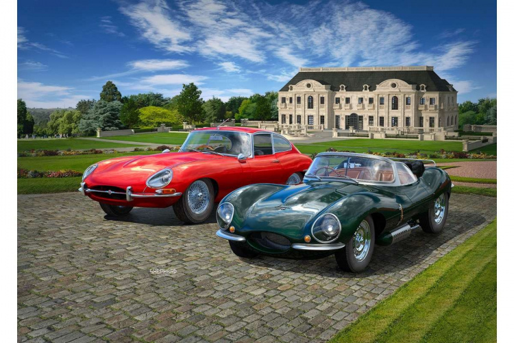 Revell Gift Set Jaguar 100th Anniversary