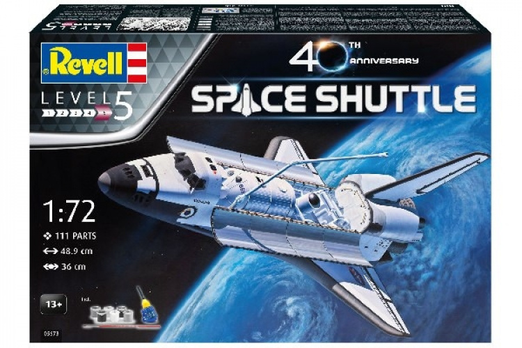 Revell Gift Set Space Shuttle 40th Anniversary 1:72