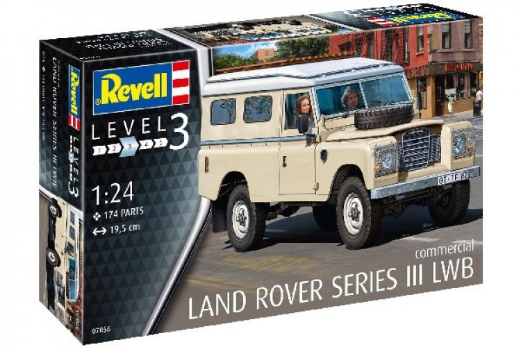 Revell Land Rover Series III LWB (commercial) 1:24