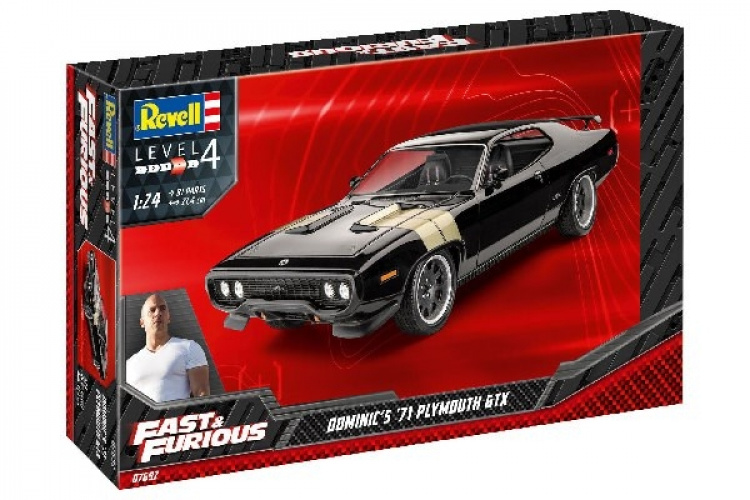 Revell Fast & Furious - Dominic\'s 1971 Plymouth GTX 1:25